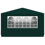 Professional Party Tent with Side Walls 4x6 m Green 90 g/m 48538