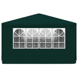 Professional Party Tent with Side Walls 4x6 m Green 90 g/m 48538