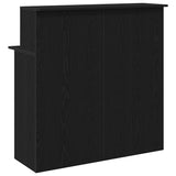 Reception Desk Black 100x50x103.5 cm Engineered Wood 859025