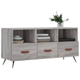 TV Cabinet Grey Sonoma 102x36x50 cm Engineered Wood 829010