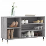 Shoe Cabinet Grey Sonoma 102x36x60 cm Engineered Wood 831410