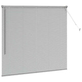 Venetian Blinds Height Adjustable Silver 130 x 145 cm Aluminium 42005906