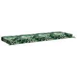 2-Piece Bench Cushions SOEST 2 pcs 100% Polyester Leaf Pattern 950287