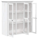 Highborad "BODO" White 115.5x43x200.5 cm Solid Wood Pine 3206451