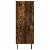 Sideboard Smoked Oak 69.5x34x90 cm Engineered Wood 828001