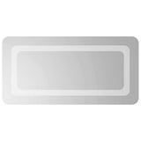 LED Bathroom Mirror Transparent 60 x 30 cm Tempered Glass 42045831