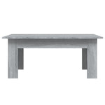 ZNTS Coffee Table Grey Sonoma 100x60x42 cm Engineered Wood 815427