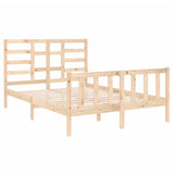 Bed Frame without Mattress Solid Wood 120x190 cm Small Double 3105895