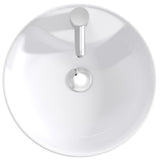 Bathroom Wash Basin Chrome 40.5 x 40.5 x 15 cm Metal 890232