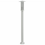 Outdoor Floor Lamp Silver 100 cm Stainless Steel 4006351