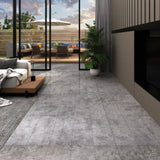 Self-adhesive PVC Flooring Planks 5.21 m 2 mm Concrete Grey 330193
