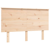 Bed Frame without Mattress Small Double Solid Wood Pine 3193371