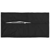 Cushion Cover 12 pcs HOUTEN Black 40 x 80 cm Velvet 918093
