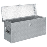 Aluminium Box 76.5x26.5x33 cm Silver 142938