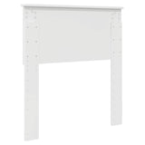 Headboard Gloss White Engineered wood 888478
