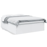 Bed Frame without Mattress White 150x200 cm 3280916