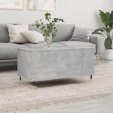 Coffee Table Concrete Grey 90x44.5x45 cm Engineered Wood 830968
