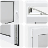 Basement Window "RISOR" 110x50 cm Tilt&Turn DIN Left White 4108327
