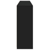 Sideboard with LED Lights Black 181.5x37x100 cm 3209150