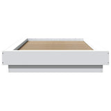 Bed Frame without Mattress White 100x200 cm 3281203