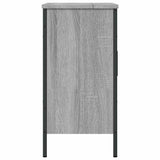 Bathroom Sink Cabinet Grey Sonoma 60x30x60 cm Engineered Wood 842449