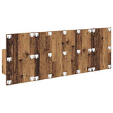 Headboard with Cabinet 3 pcs Old Wood Engineered Wood 3415734