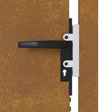 Garden Gate 100x150 cm Corten Steel 153265