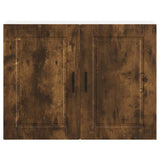 Kitchen Wall Cabinet Porto Smoked Oak Engineered Wood 854072