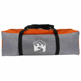 Cabin Tent 3-Person Grey and Orange 320 x 320 x 203 cm 42004034