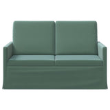 2 Seater Sofa Sea Green 130 x 81 x 82 cm Velvet 42041065