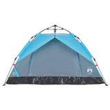 Camping Tent Dome 2-Person Blue Quick Release 4004190
