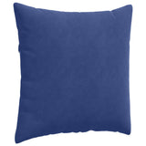 Sofa Pillows 2 pcs Police Blue 80 x 80 cm Corduroy Fabric 42014068