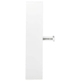 Office Cabinet White 90x40x180 cm Steel 336417
