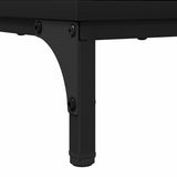 Coffee Table Black Oak 90 x 49 x 46 cm Engineered Wood 883445