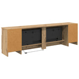 Electric Fireplace Artisan Oak 165 x 28.5 x 47 cm 8021190