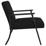 Armchair Black 59 x 75 x 78 cm Fabric 42017672