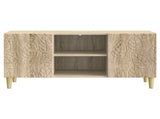 TV Cabinet 102 x 34.5 x 50 cm Sonoma Oak Engineered Wood 895157