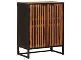 Highboard 53 x 30 x 95 cm Solid Mango Wood and Engineered Wood 42020092