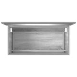 2 Piece Bathroom Furniture Set Grey Sonoma Engineered Wood 815739