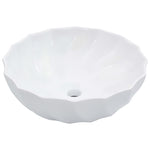 Wash Basin 46x17 cm Ceramic White 143921