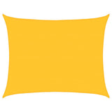 Sunshade Sail 160 g/m Rectangular Yellow 6x8 m HDPE 311580