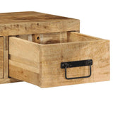 Wall-mounted TV Cabinet 60x30x19 cm Solid Rough Wood Mango 4017458