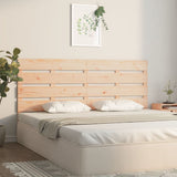 Headboard 120x3x80 cm Solid Wood Pine 821337
