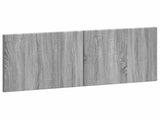 Wall-Mounted Headboard BREDA Grey Sonoma Engineered Wood 897631