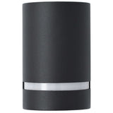 Outdoor Wall Lights 2 pcs 35 W Black Half-round 45648