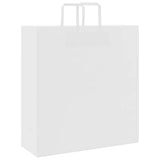 Paper Bags 50 pcs with Handles White 45x17x48 cm 4101835