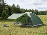 Camping Tent with Roof Green 2-Person Polyester and Steel 42028642