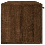 ZNTS Wall Cabinet Brown Oak 100x36.5x35 cm Engineered Wood 830163