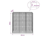 Gabion with 3.5 mm Wire and 5x5 cm Mesh 150x30x200 cm 3462285