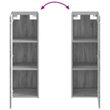 Bathroom Furniture Set 2 pcs Grey Sonoma 33 x 34.5 x 100 cm 3406139
